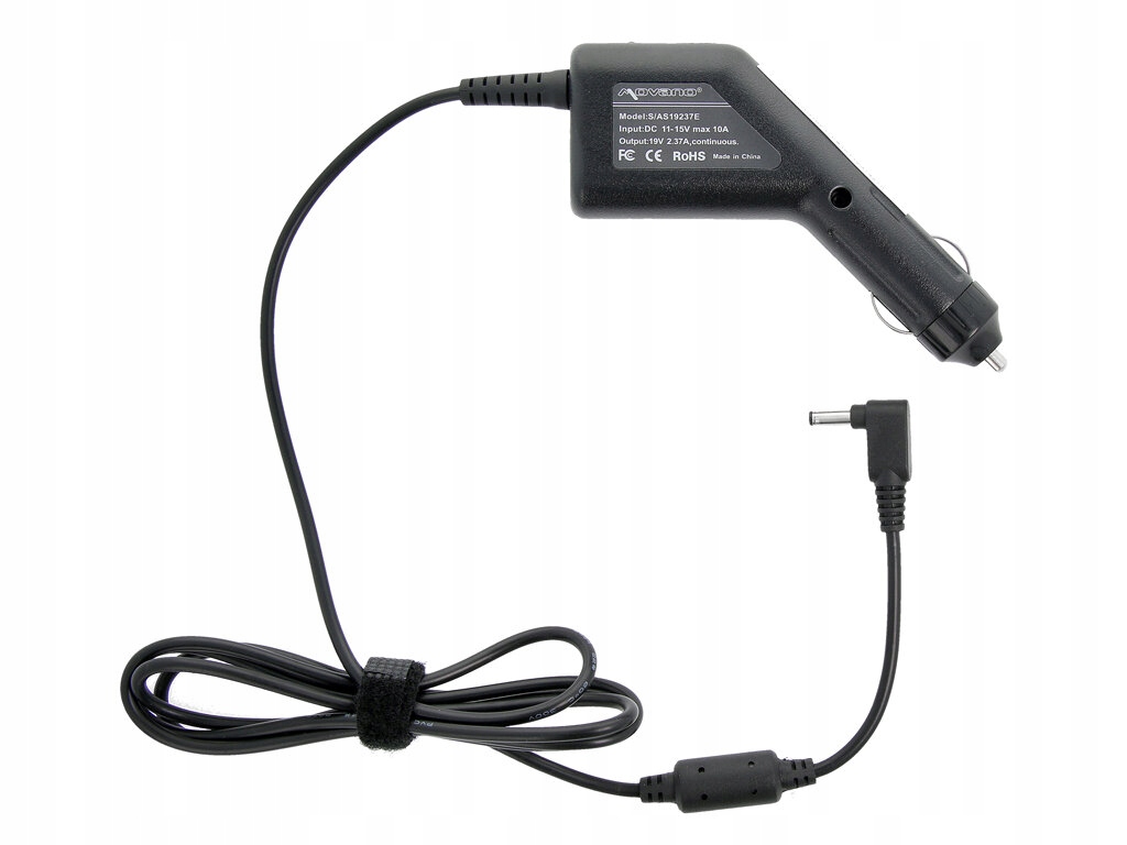 Zasilacz samochodowy Movano 19v 2.37a (4.0x1.35) 45W do laptopów Asus – Wydajność i bezpieczeństwo w podróży