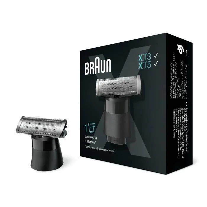 Braun Schersystem Series X XT10 – Wydajność i precyzja golenia