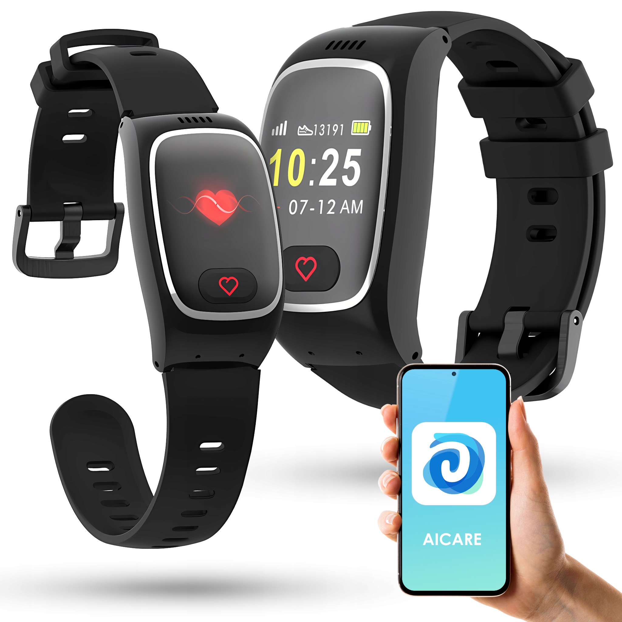 Bransoletka 4G Lokalizator GPS Opaska Seniora SOS – Bezpieczeństwo i komfort dla seniorów