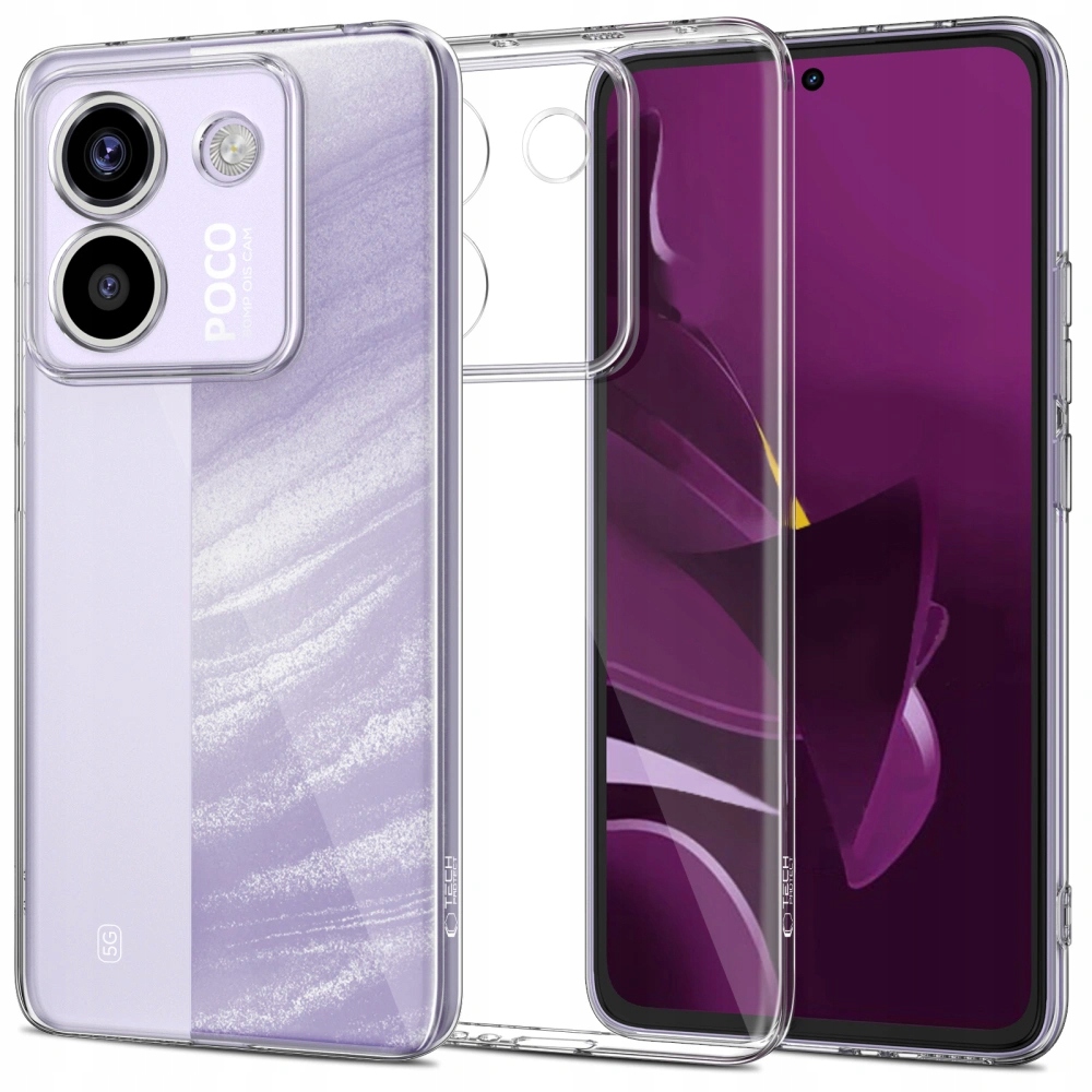 TECH-PROTECT FLEXAIR XIAOMI POCO M7 PRO 5G CLEAR – Doskonała ochrona dla Twojego smartfona