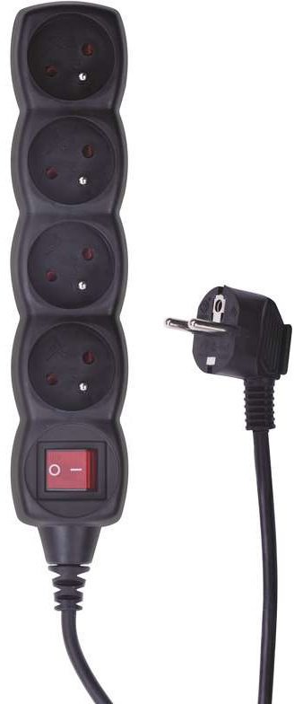 Przedłużacz Emos 5 m z wyłącznikiem – Wygodne zasilanie w każdym miejscu