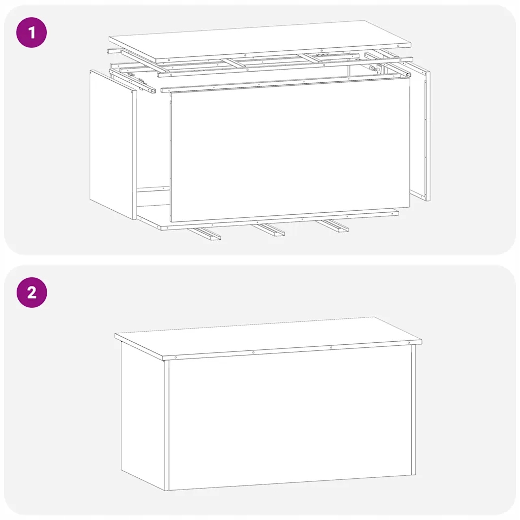 Funkcjonalny design z gazowym podnośnikiem