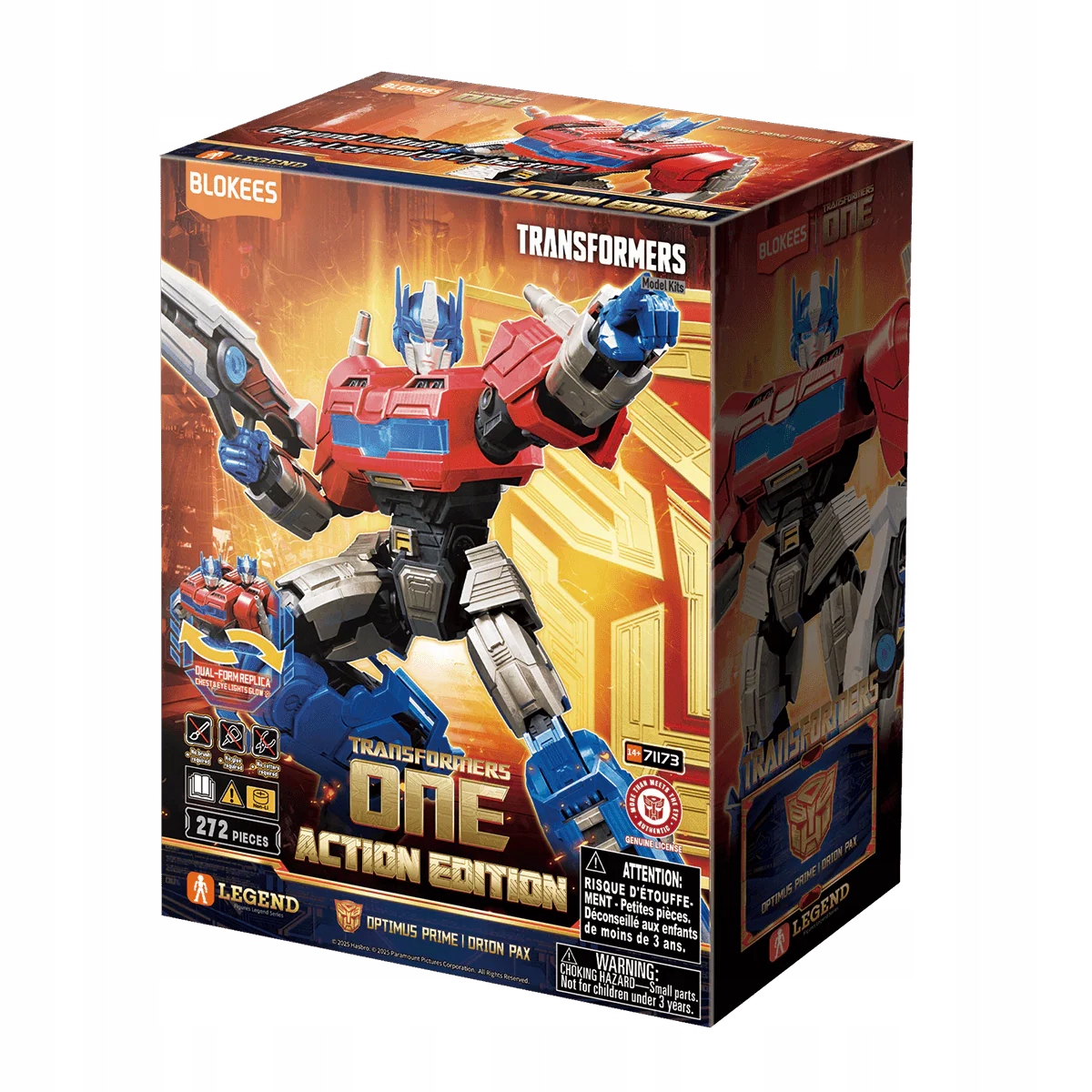 Blokees Transformers Action Edition - Optimus Prime / Orion Pax – Ikona wśród zabawek