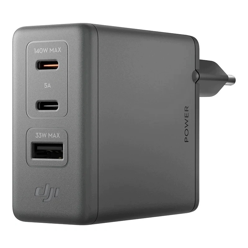Ładowarka Sieciowa DJI Power 140W GaN – Wydajność i mobilność w jednym