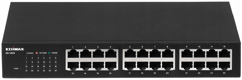 Switch Edimax GS-1024 – Niezawodne połączenie w sieci LAN