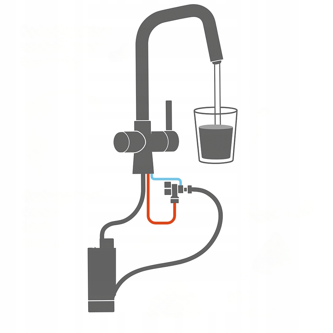 Możliwość podłączenia do filtra wody – Czysta woda prosto z kranu