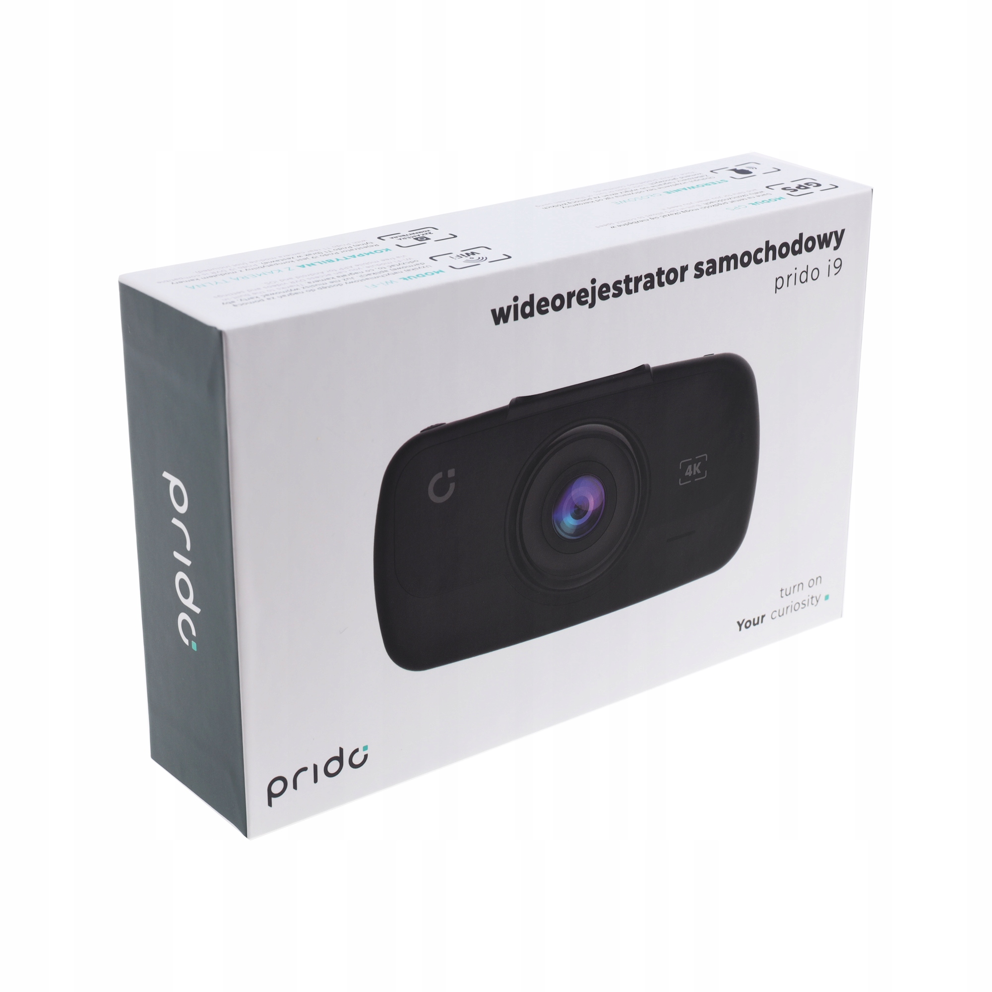 Wideorejestrator samochodowy Prido i9 4K Wi-Fi GPS – Twoje oczy w drodze