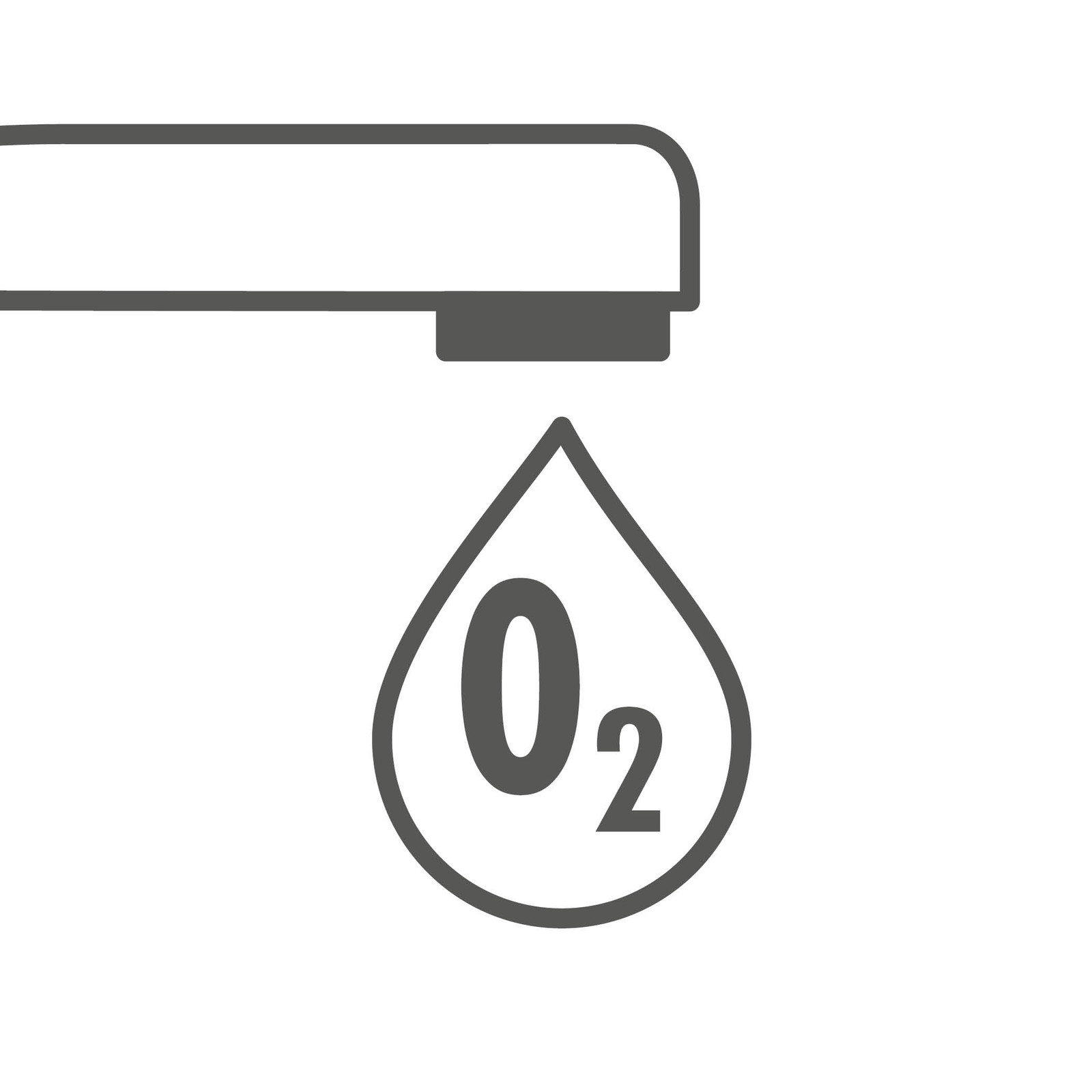 Bateria wyposażona w aerator napowietrzający strumień