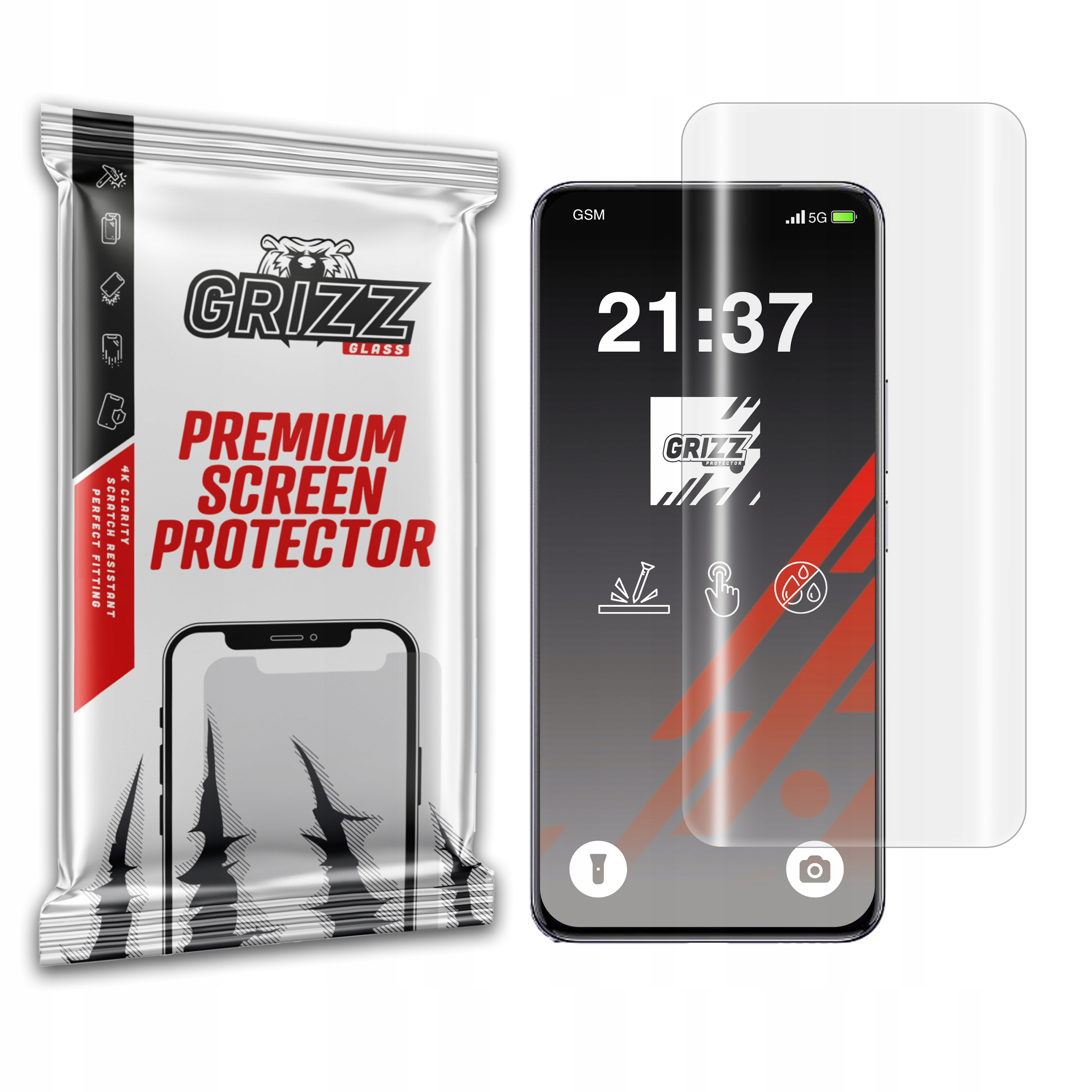 Folia hydrożelowa GrizzGlass Hydrofilm do Vivo S20 Pro – Ochrona na najwyższym poziomie