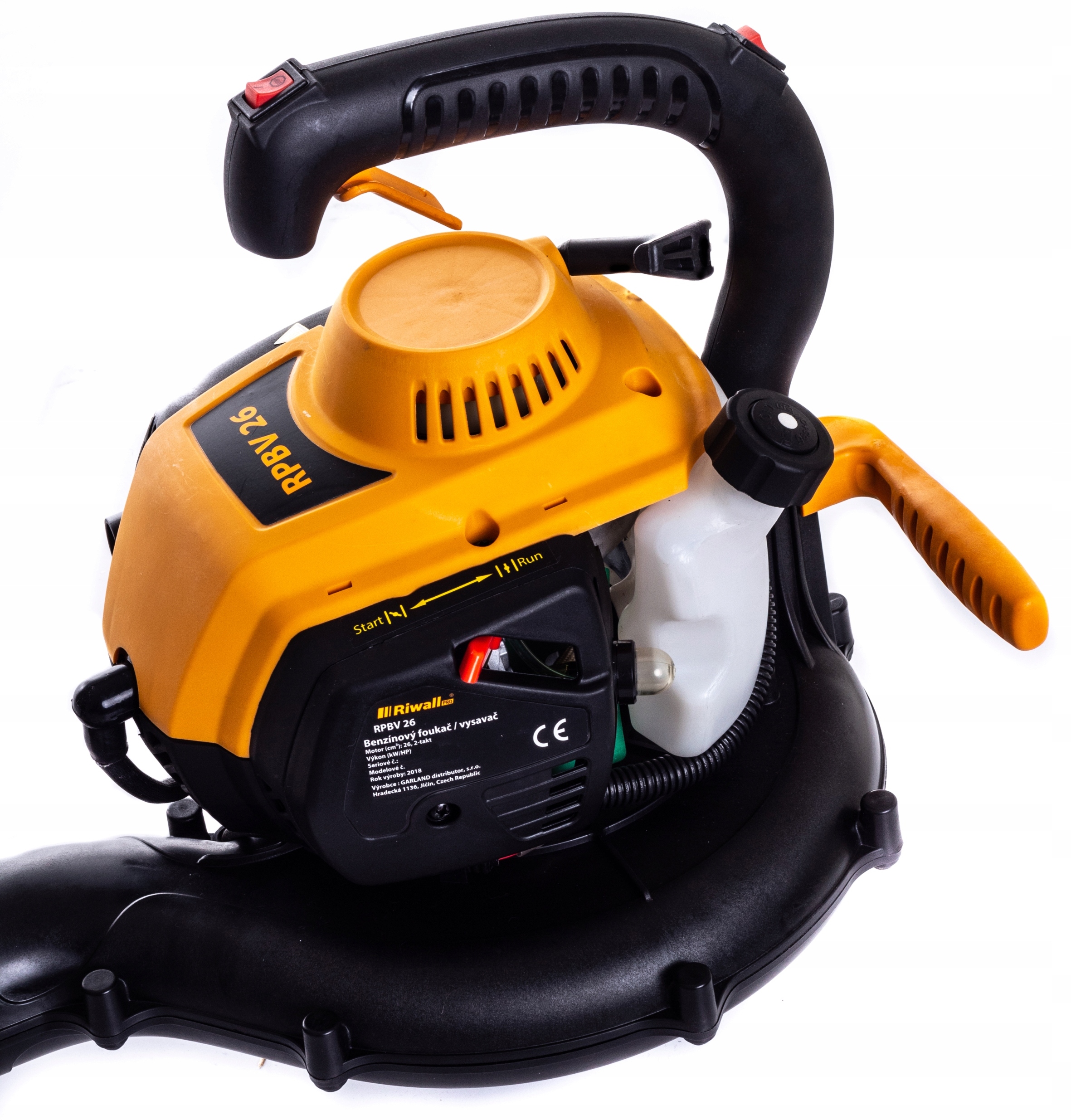 Dmuchawa spalinowa Riwall RPBV 26 set – Wydajność i komfort w ogrodzie