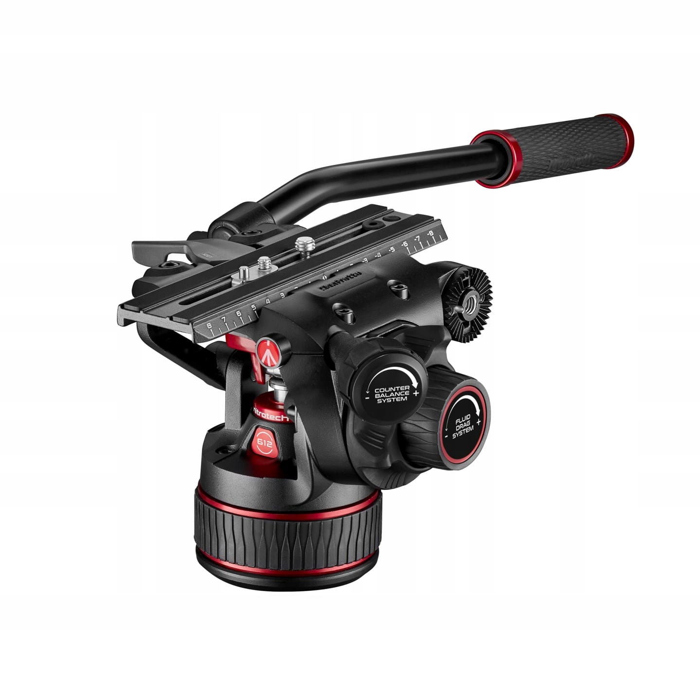 Głowica Manfrotto Nitrotech 612 – Płynna regulacja przeciwwagi