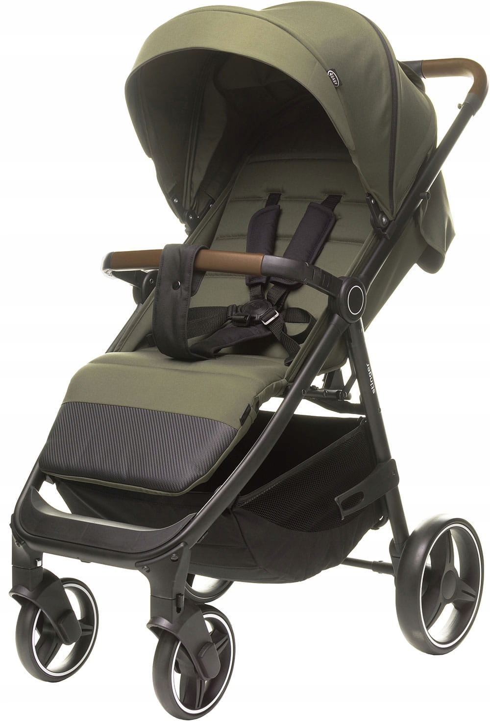 Wózek spacerowy 4BABY STINGER PRO KHAKI – Luksus i funkcjonalność dla Twojego dziecka