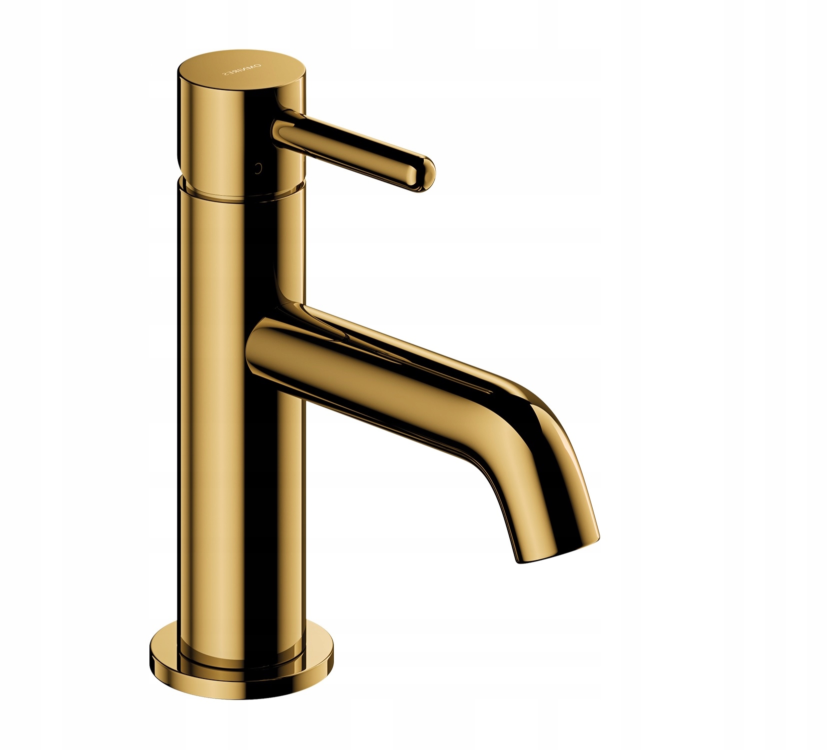 Bateria umywalkowa Omnires Y – Elegancja w złotym wykończeniu