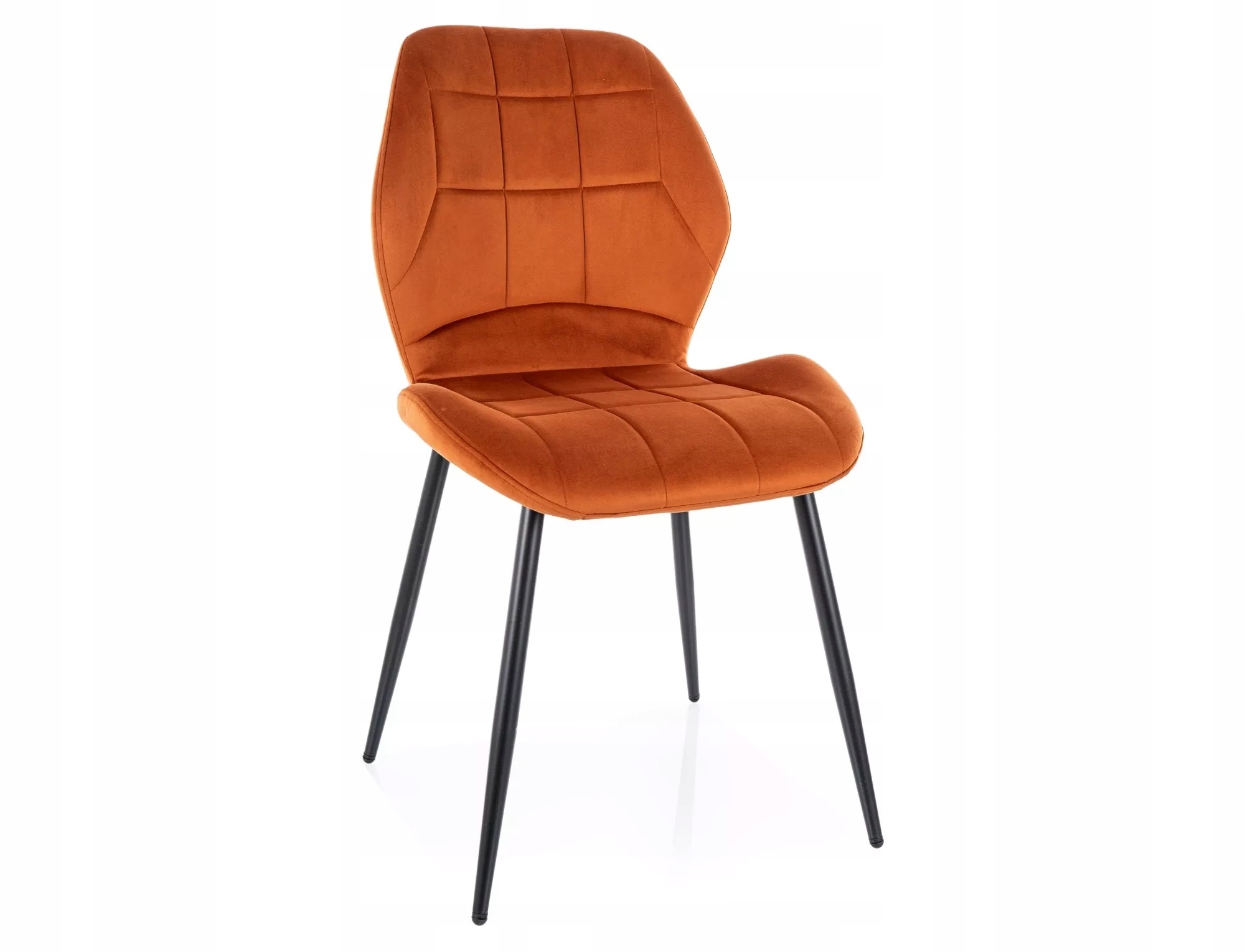 Krzesło tapicerowane JAKE VELVET cynamonowe – Elegancja i komfort w Twoim wnętrzu
