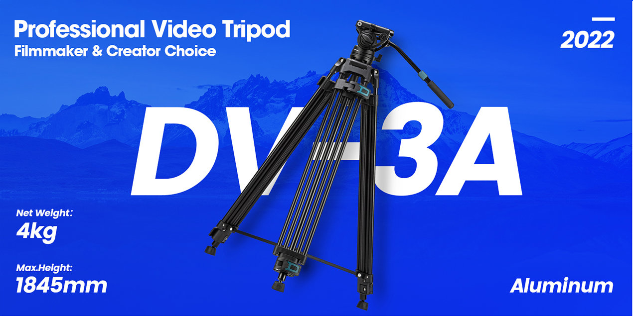 Statyw video Fotopro DV-3A