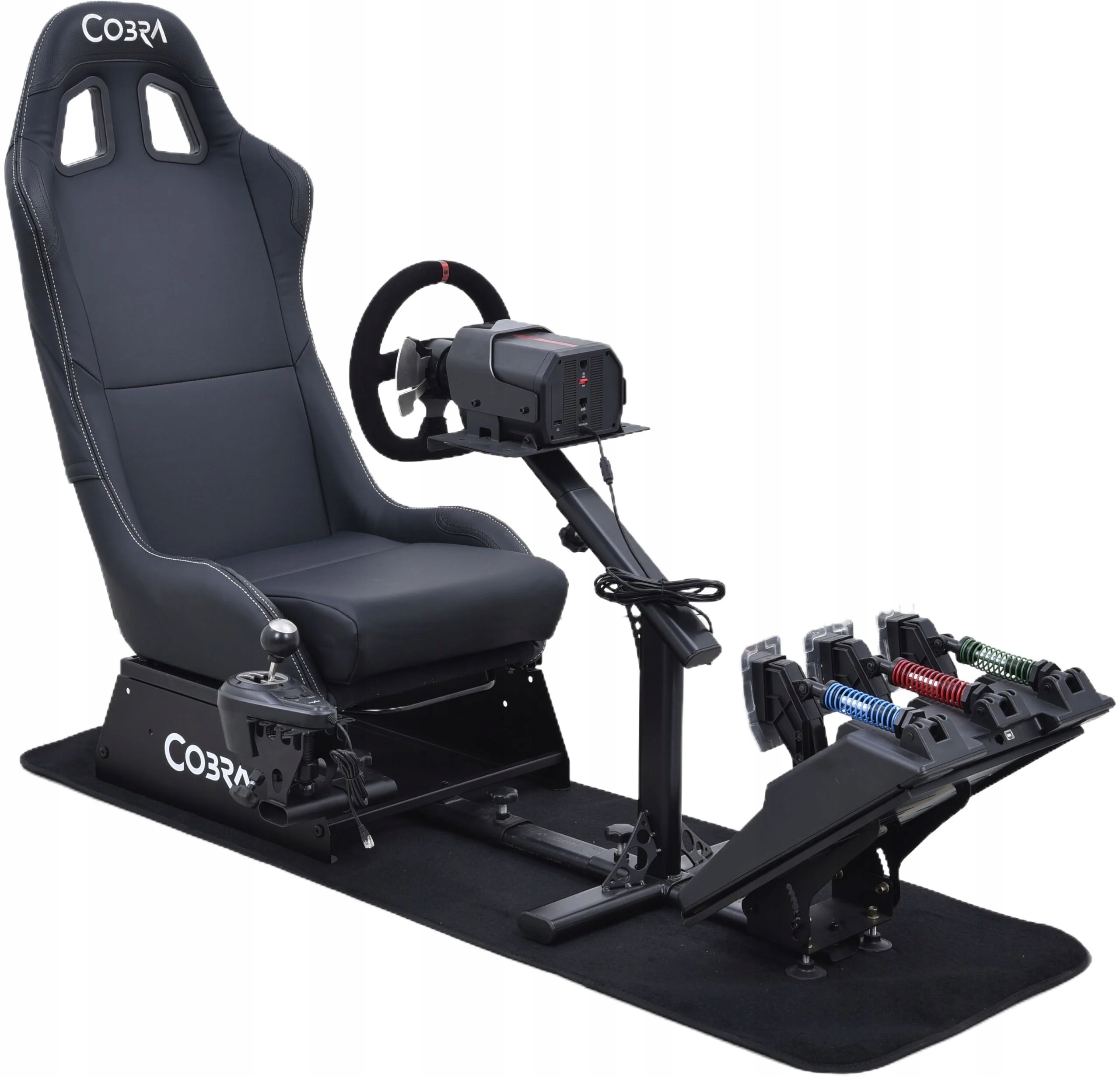 Kompatybilność z popularnymi kierownicami i pedałami