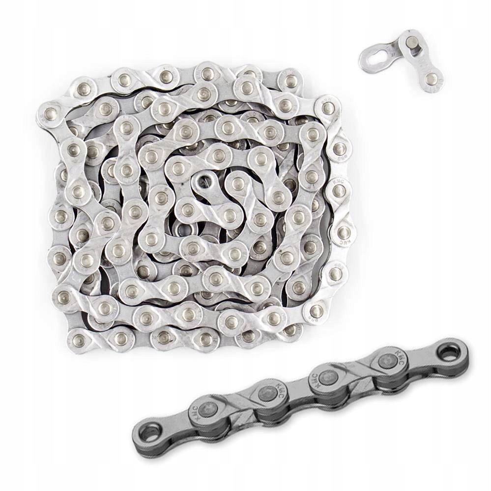 Łańcuch rowerowy Grandine KMC e8 Turbo EPT 8-biegowy – Wytrzymałość i wydajność