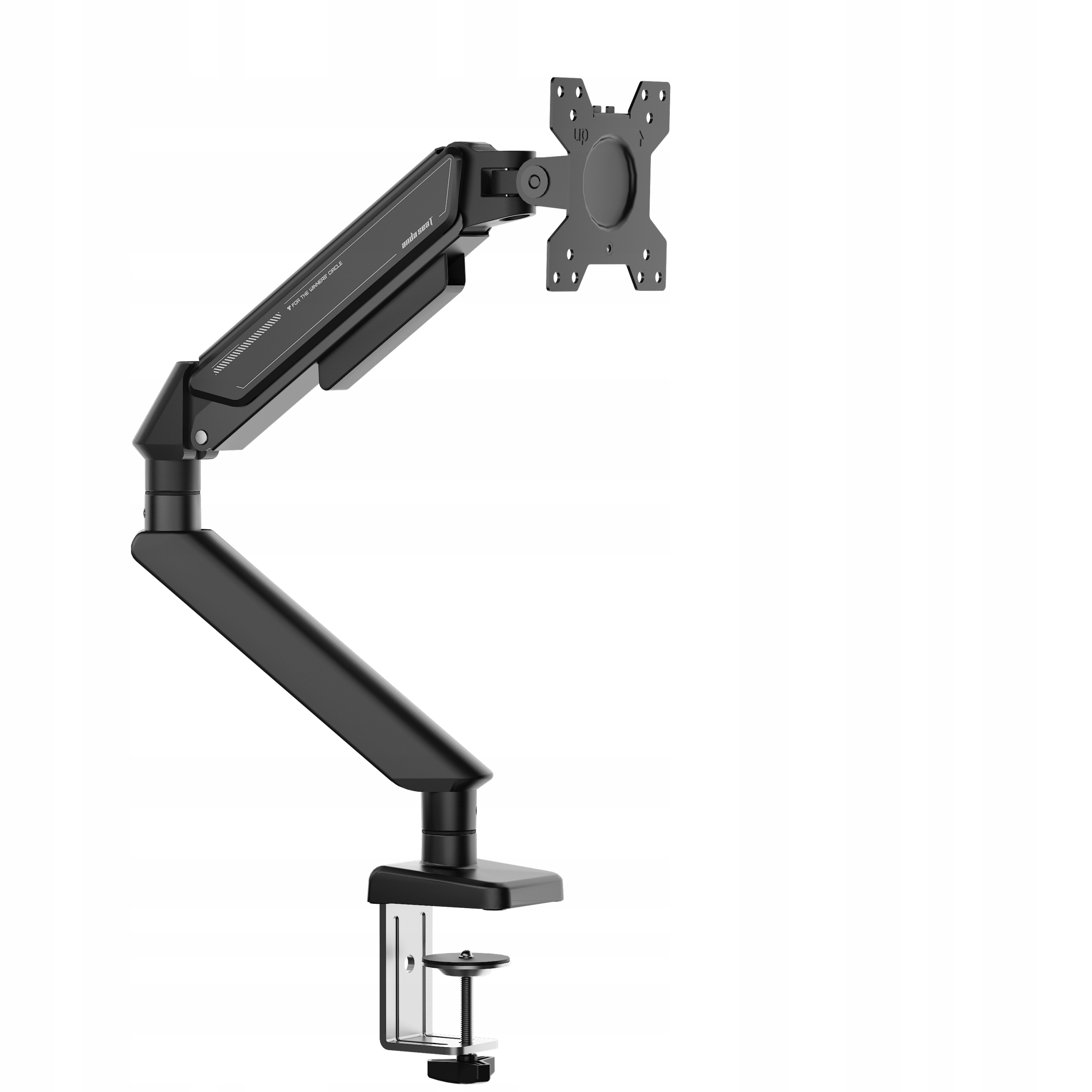 Uchwyt do monitora regulowany obrotowy Anda Seat Stealth II 17-32 czarny – Ergonomia i styl w jednym