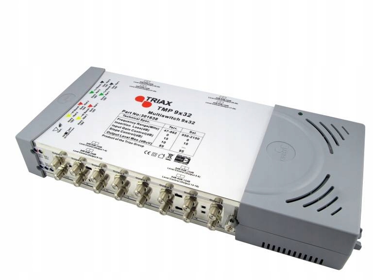 Multiswitch 9/32 Triax TMP 9x32 – Doskonałe rozwiązanie dla systemów satelitarnych