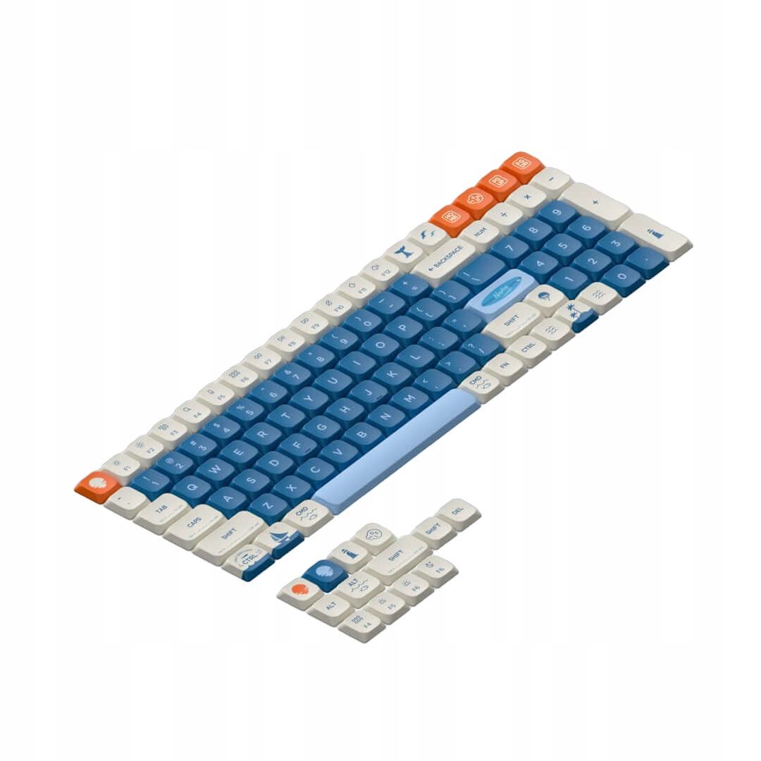 Nuphy - Shiokaze nSA Dye-sub PBT Keycaps – Nasadki do klawiatury mechanicznej