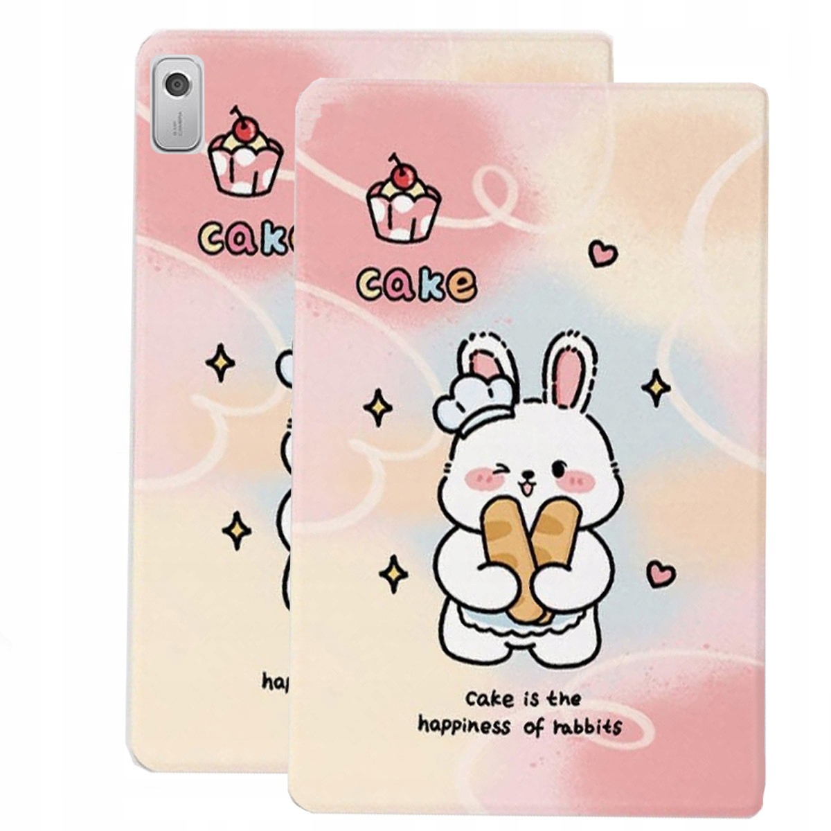 Stylowy design – Różowy kolor z motywem królika