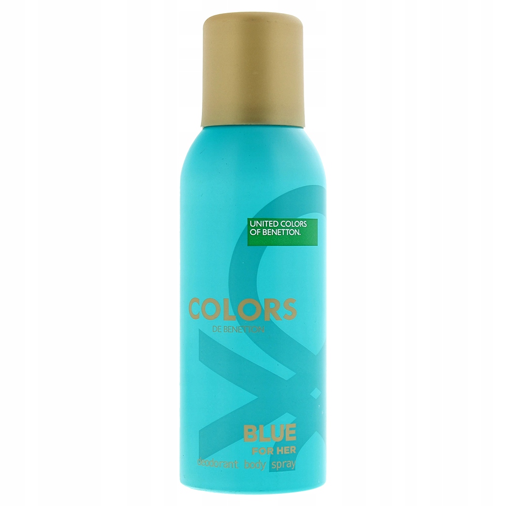 Benetton Benetton Colors Blue dezodorant spray 150ml – Odkryj kolorowy świat zapachów