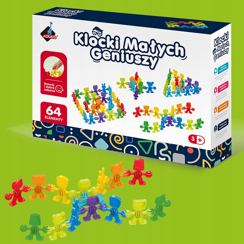 Cechy i zalety Klocków Małych Geniuszy