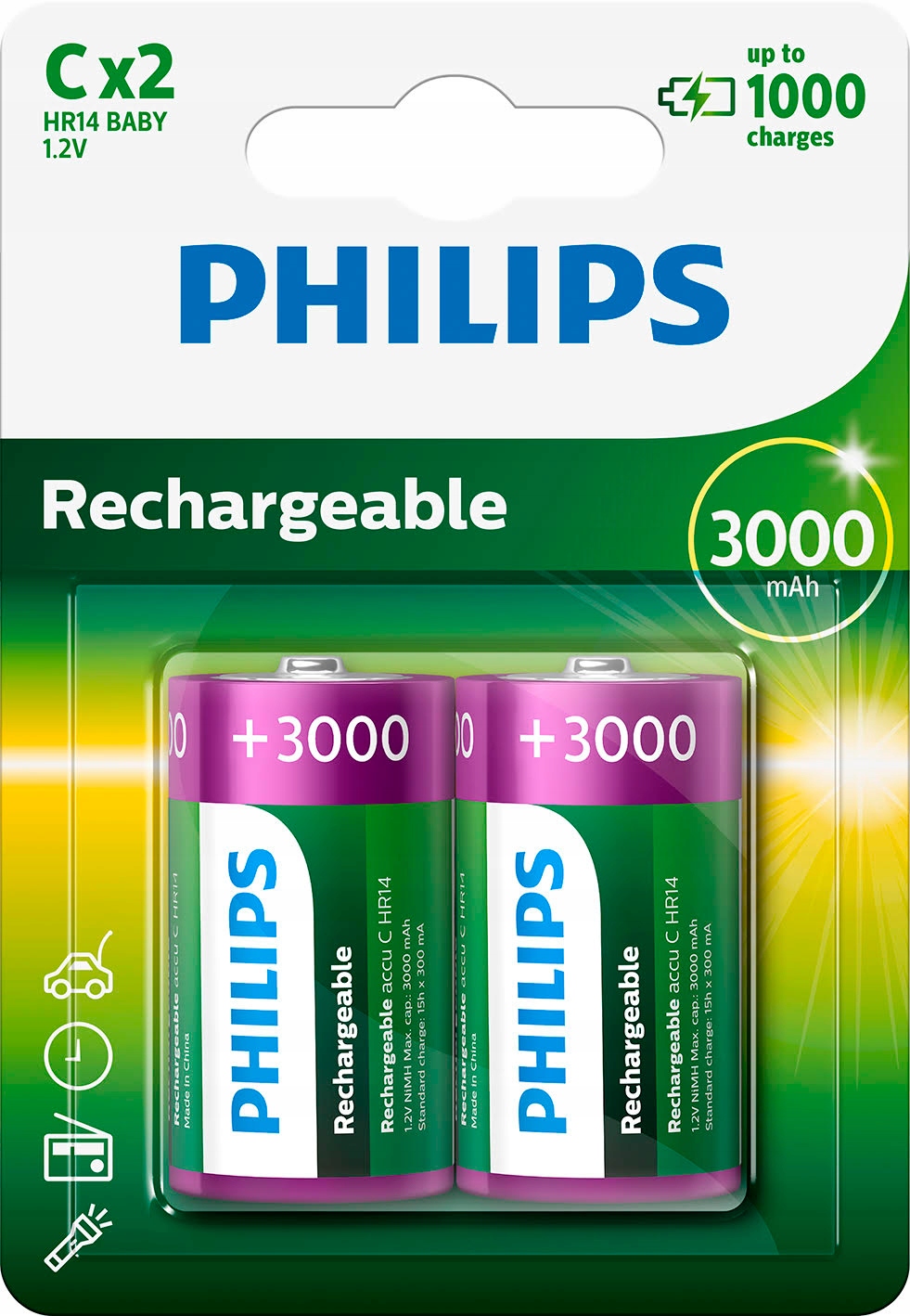 2x Akumulatory R14 C 3000mAh NiMH – Wydajność i oszczędność energii