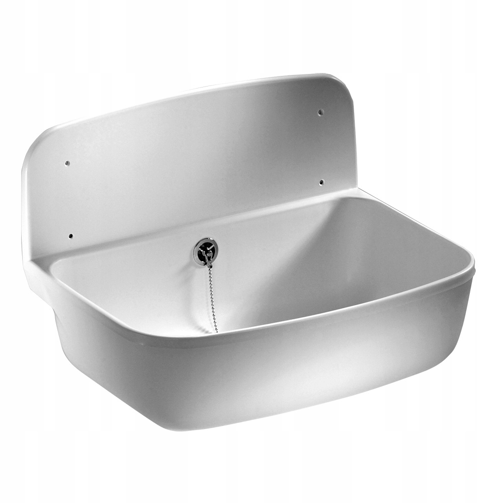 Funkcjonalność – Jednokomorowy zlew przyścienny bez ociekacza