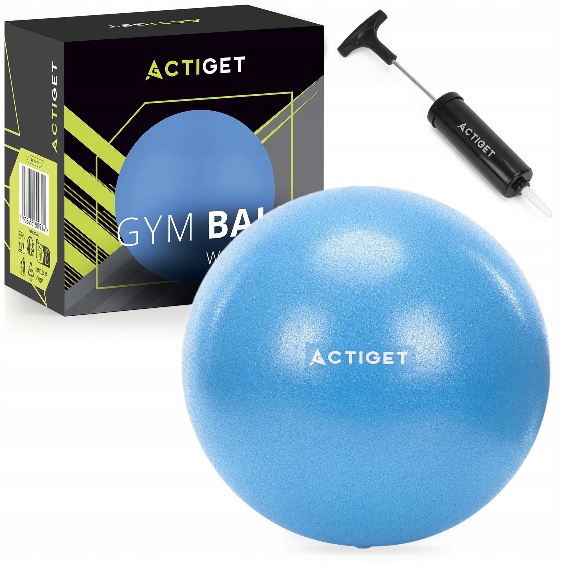 Piłka do pilatesu i rehabilitacji 22 cm z pompką – Twoje wsparcie w aktywności fizycznej