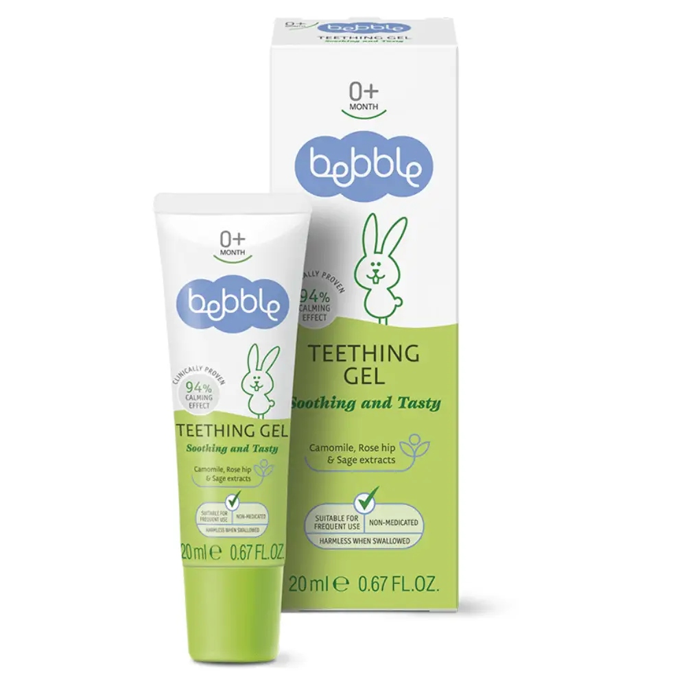 Żel na ząbkowanie Bebble 20ml – ulga dla Twojego maluszka