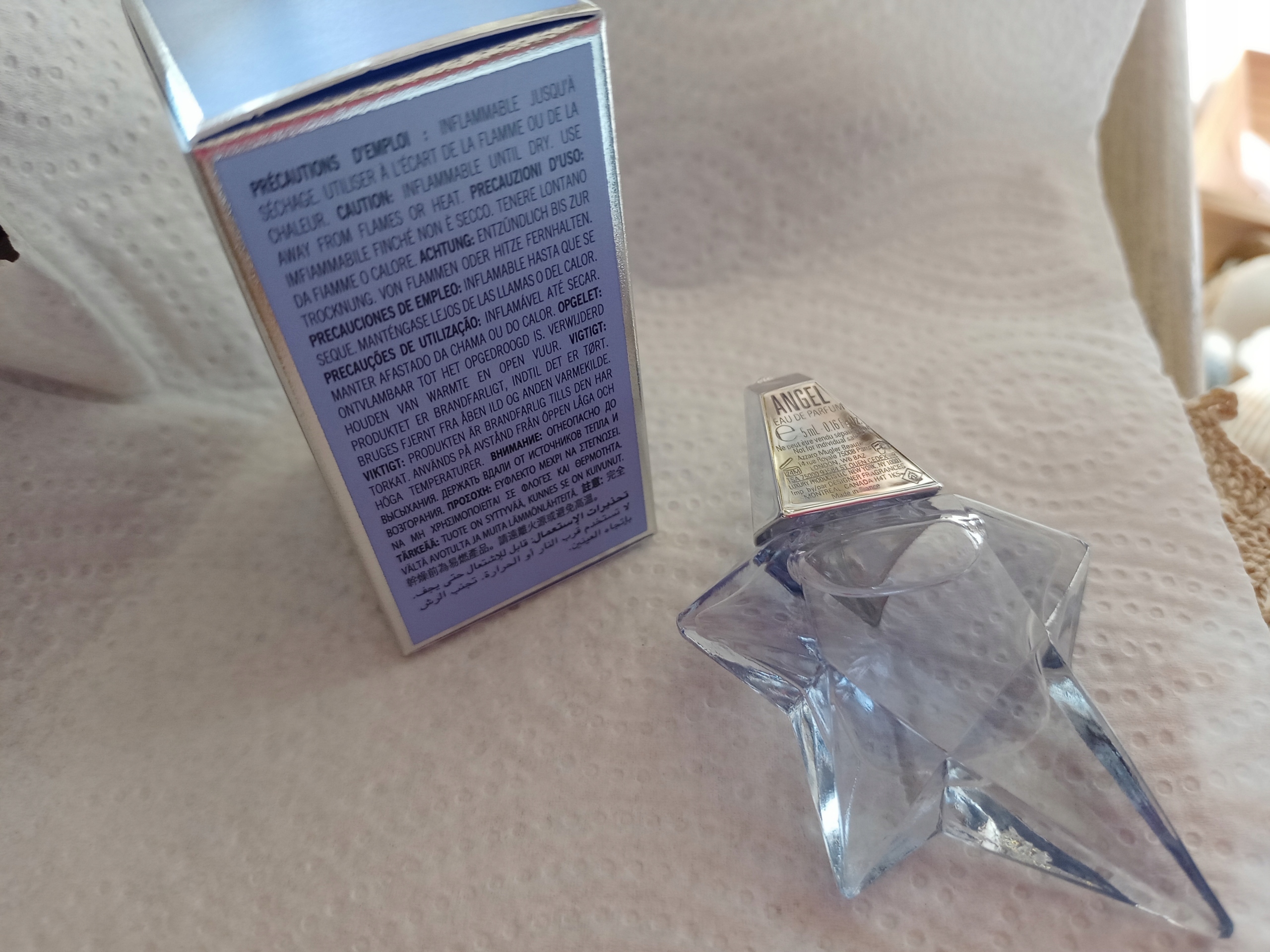 Thierry Mugler Angel Eau De Parfum 5 ml – Unikatowy zapach dla kobiet