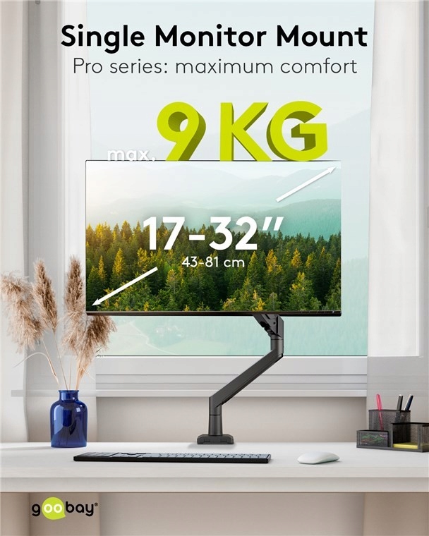 Wysoka jakość i elastyczność – Idealny do monitorów od 17 do 32 cali