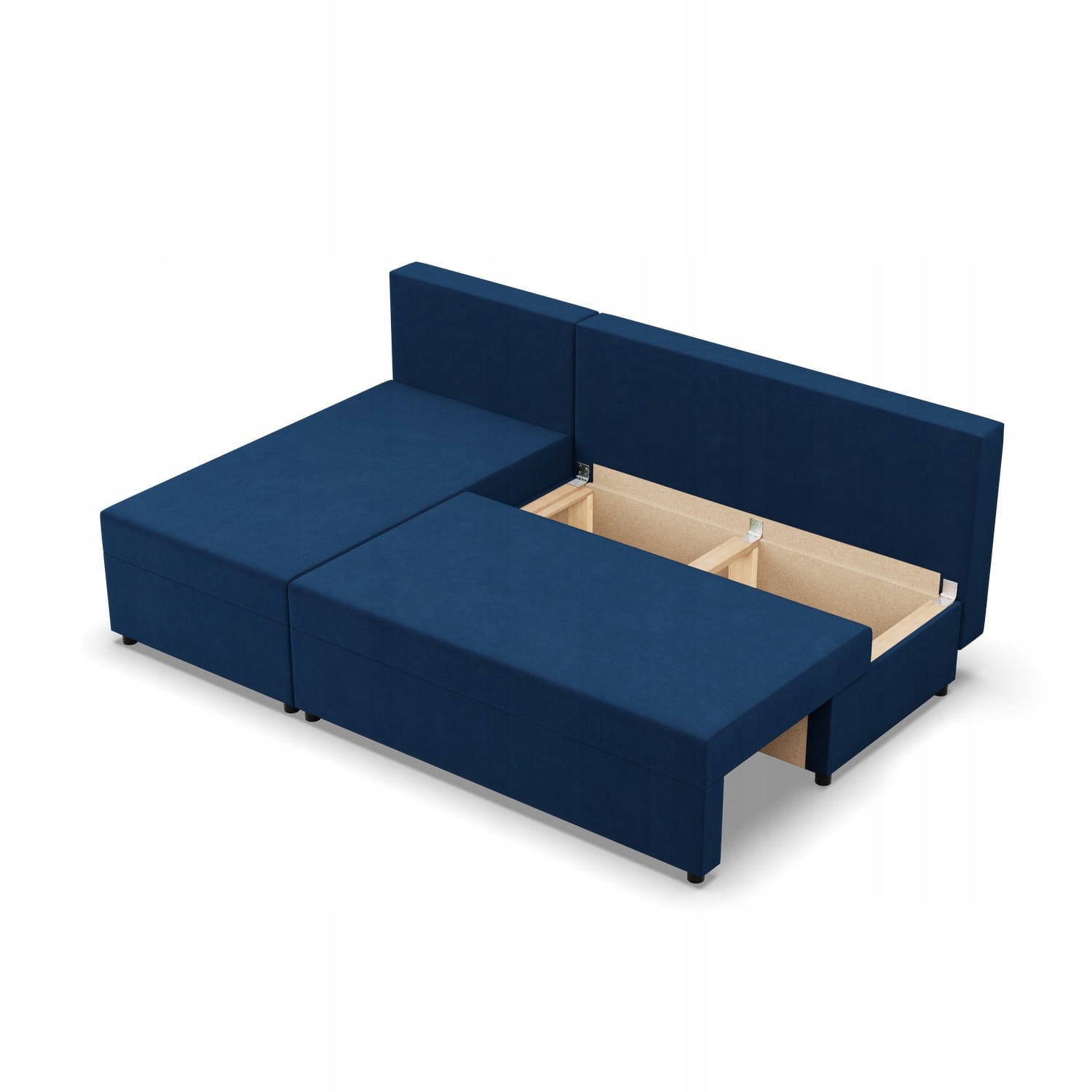 Komfortowe poduszki i pojemnik na pościel