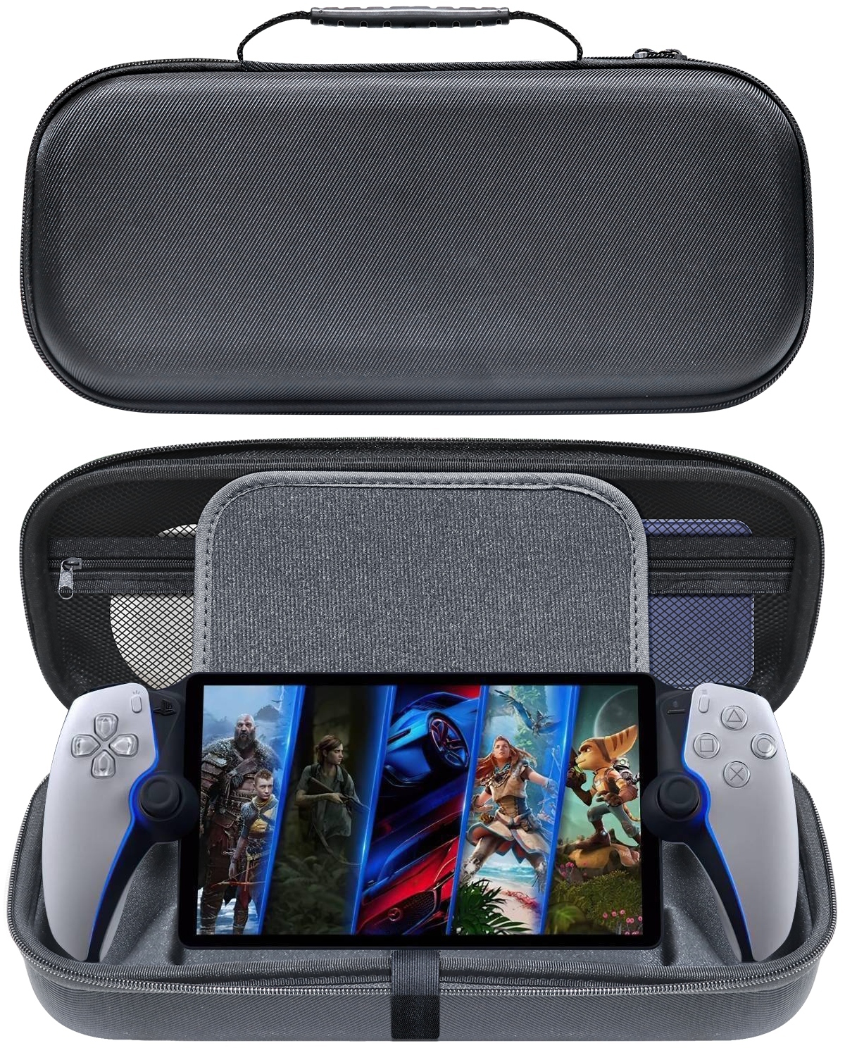 Futerał Etui Walizka Pokrowiec Hard Case Torba do Konsoli Sony PlayStation PS Portal – Idealna ochrona dla Twojej konsoli