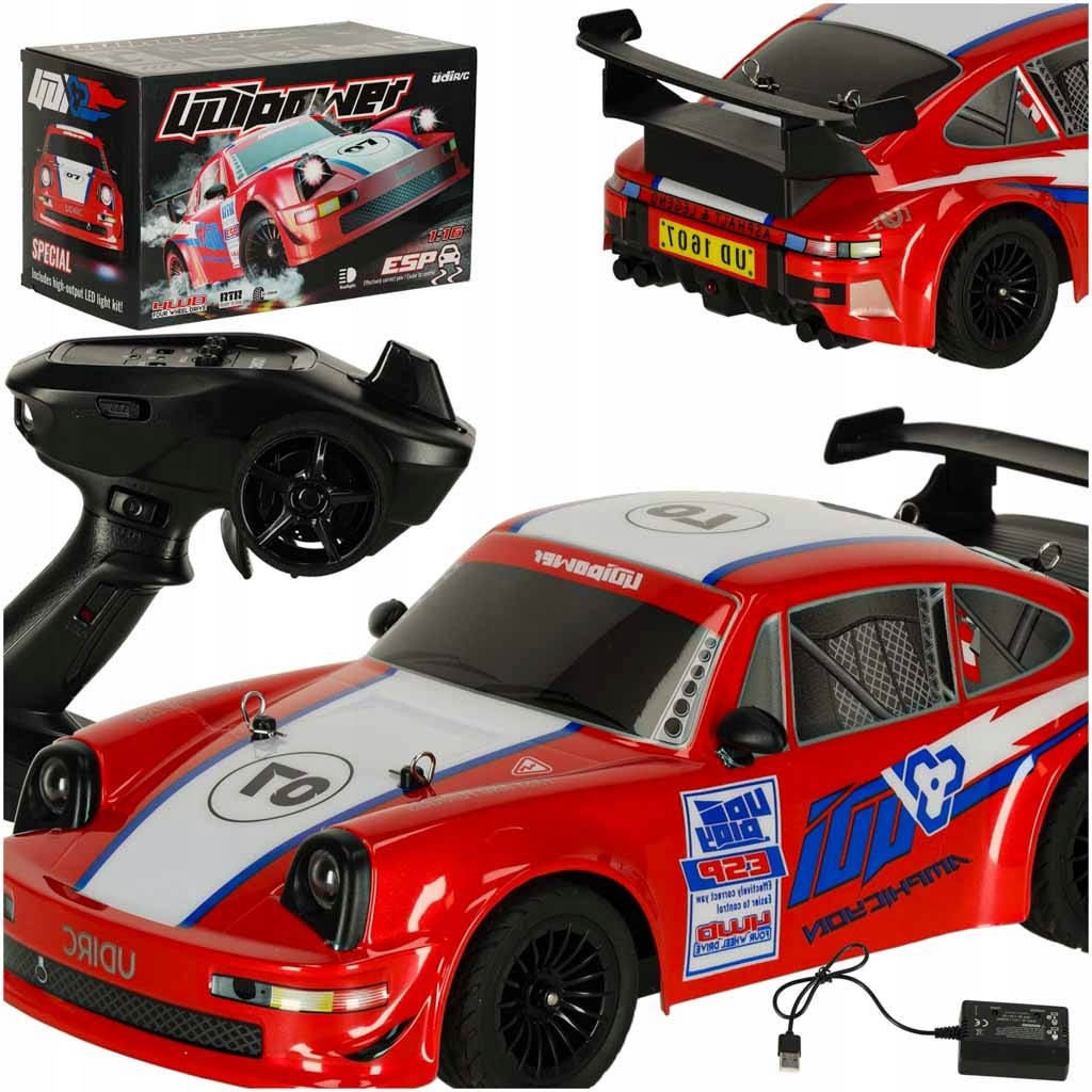 Zestaw zawiera wszystko, co potrzebne do zabawy