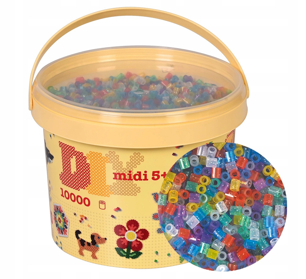 Wygodne wiaderko – Przechowywanie i transport koralików