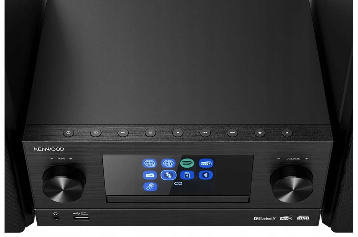 Odtwarzanie z różnych źródeł – CD, USB i radio DAB+