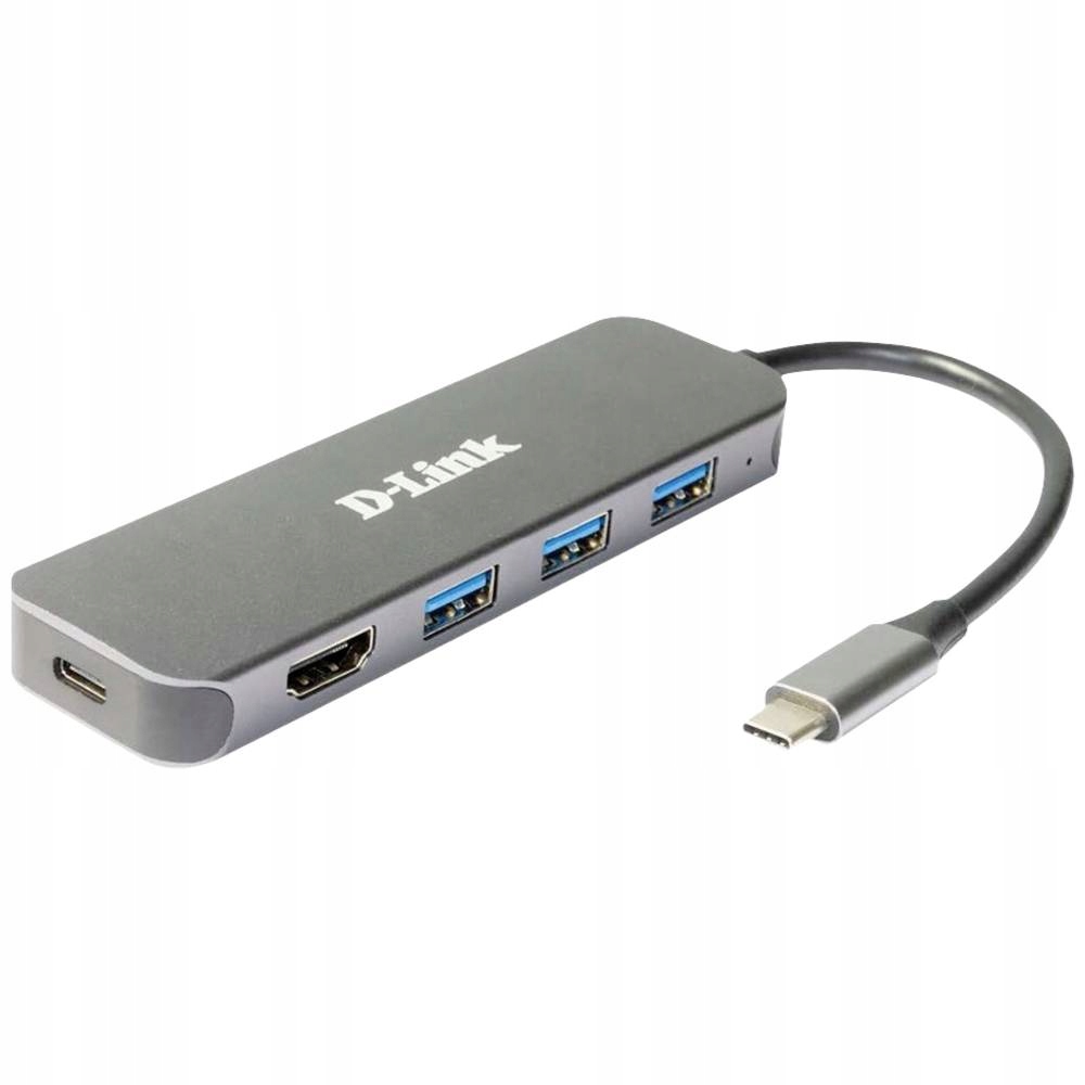 HUB USB D-Link DUB-2333 – Wszechstronny koncentrator USB-C 5 w 1