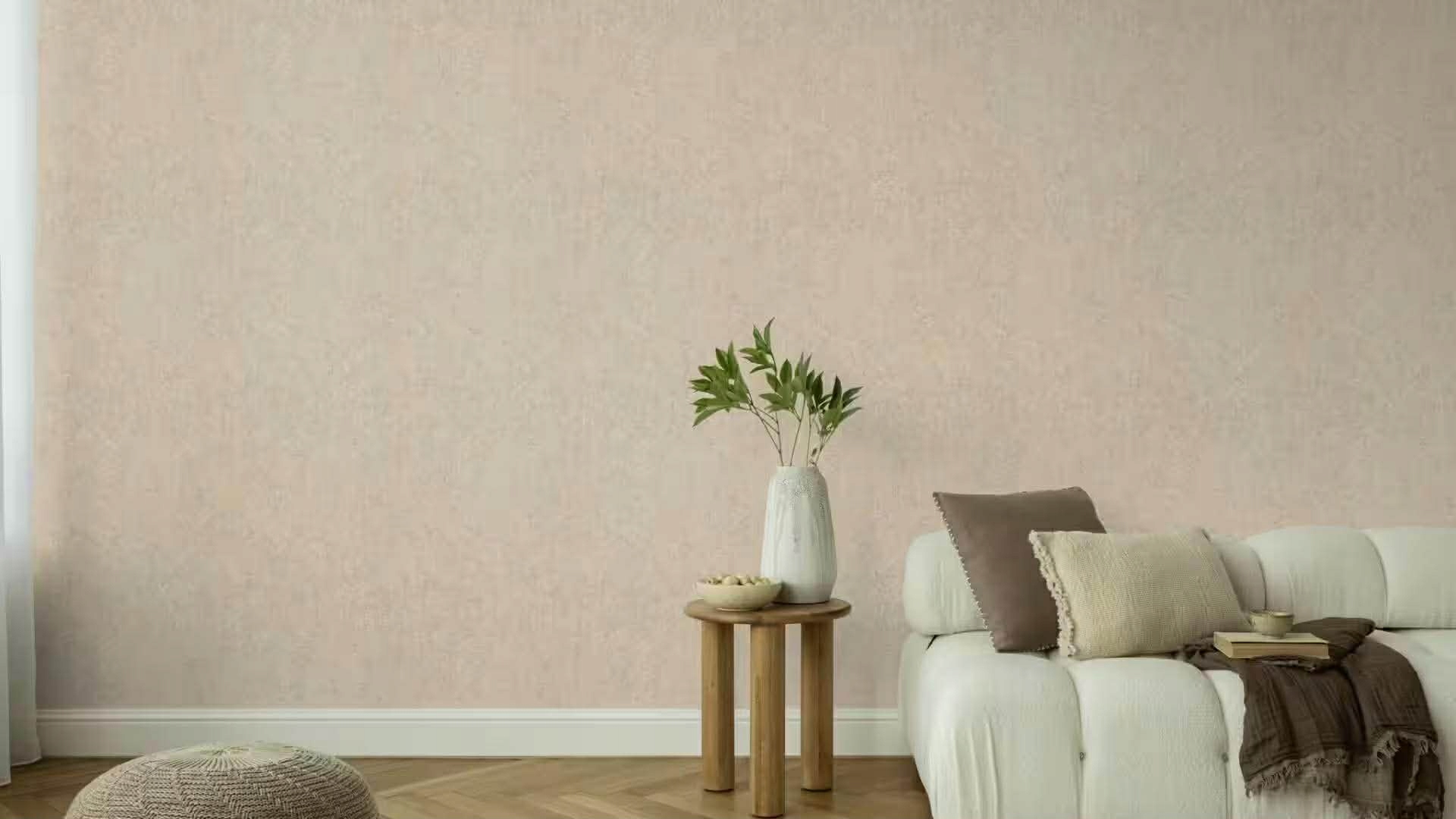 Tapeta Flizelina Delikatny Subtelny Beton Tynk Mur Beżowa Rasch 498431 – Elegancja i nowoczesność w Twoim wnętrzu