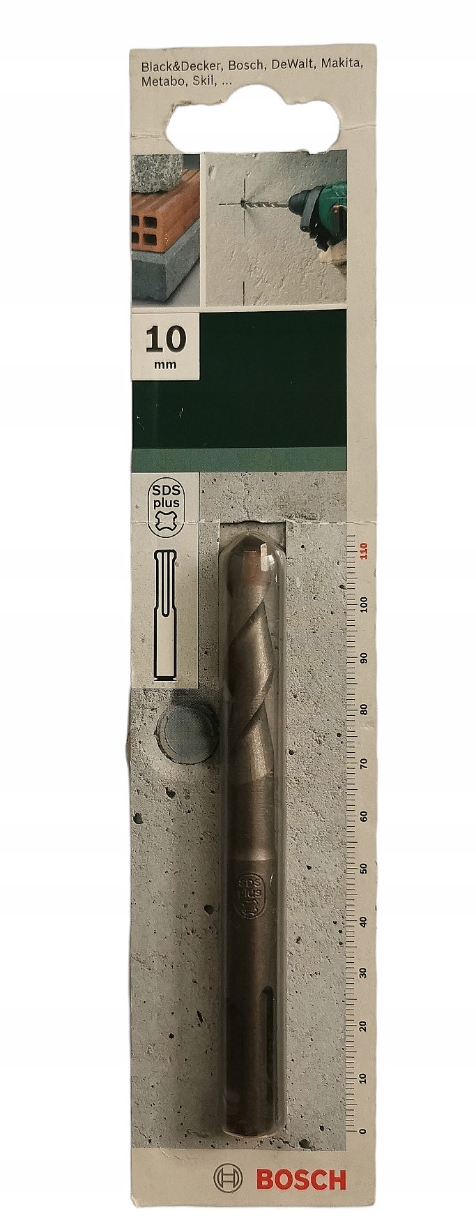 Kompatybilność z młotami obrotowymi SDS plus