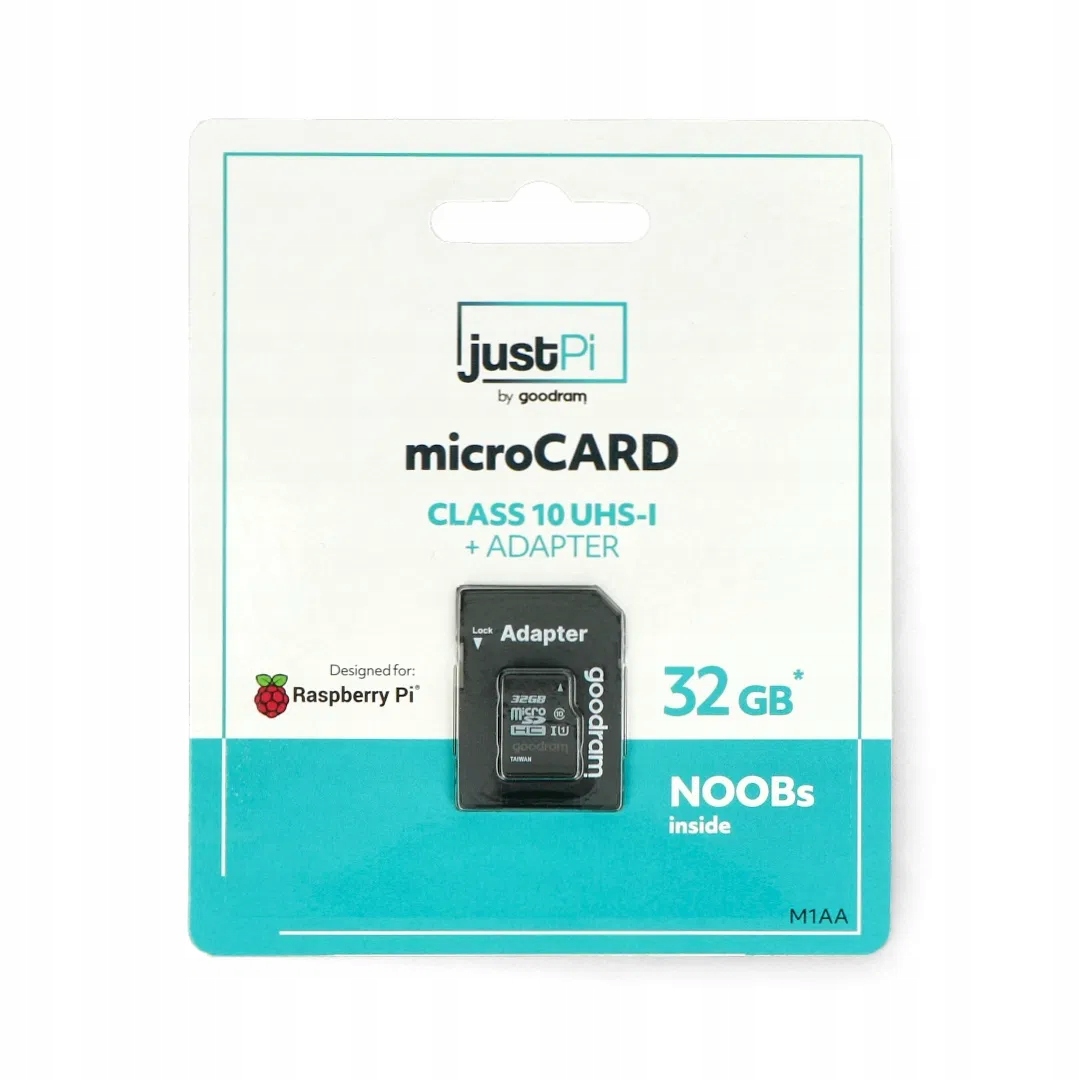 Karta microSD 32 GB klasy 10 – Szybka pamięć z systemem Raspberry Pi OS