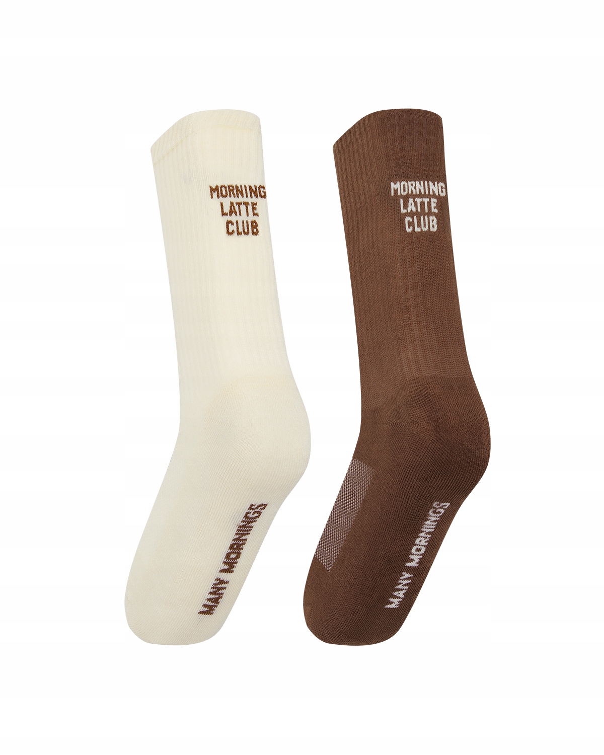 Many Mornings - Skarpetki Latte Club 43-46 – Wygoda i styl na co dzień