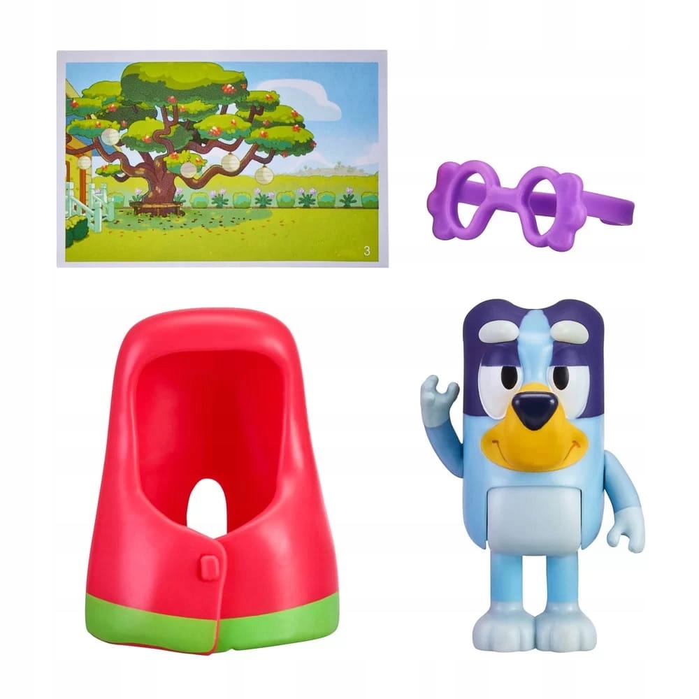 Ruchome elementy figurki Bluey – Zabawa w każdej pozycji