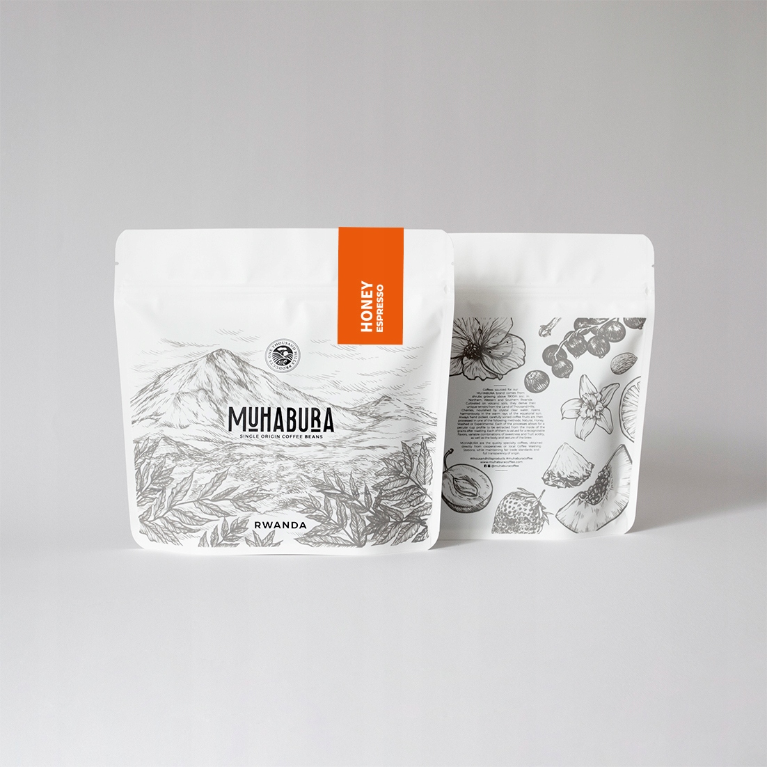Kawa ziarnista RWANDA MUHABURA HONEY ESPRESSO 1kg – Wyjątkowy smak z Rwandy