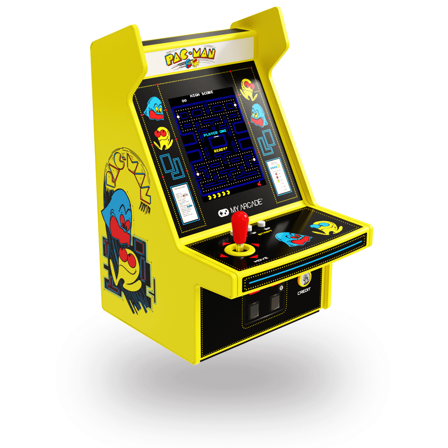 My Arcade Micro Player Pro Pac-Man – Przenośna konsola do gier retro