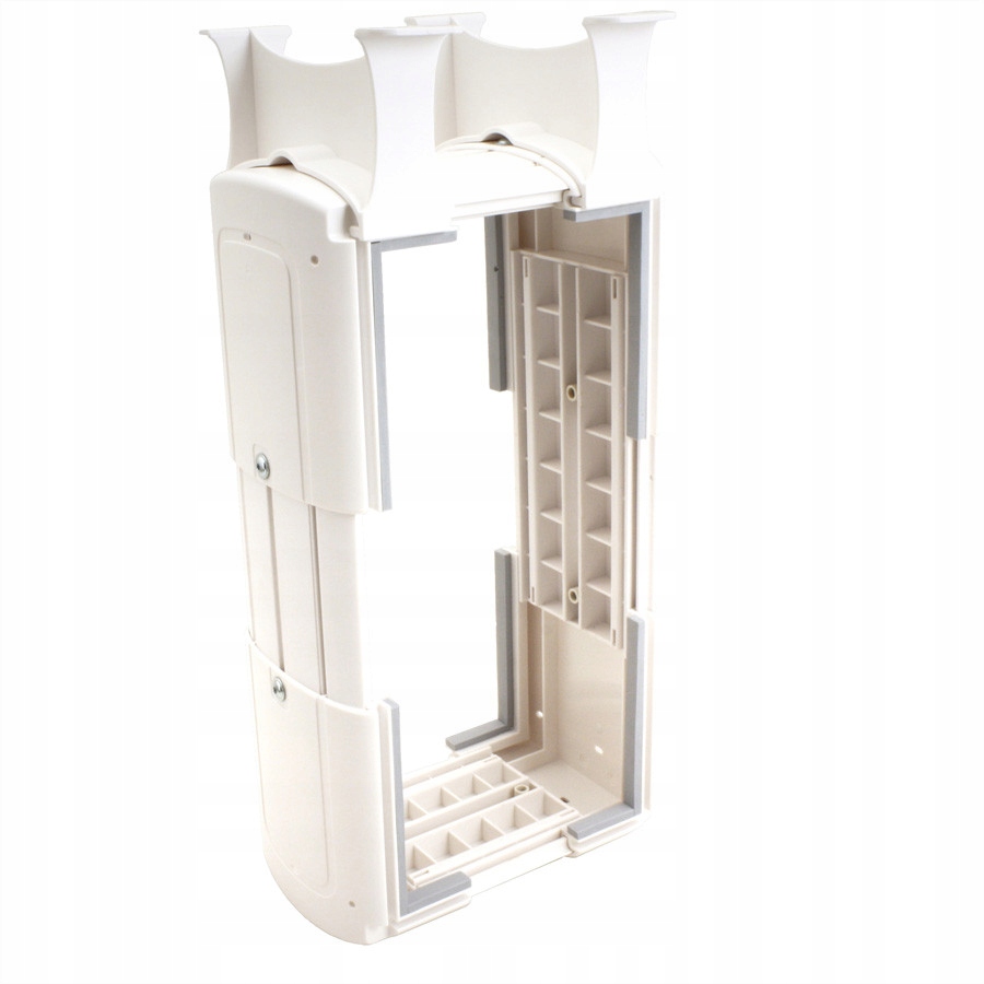 Regulowane elementy uchwytu dla różnych rozmiarów komputerów