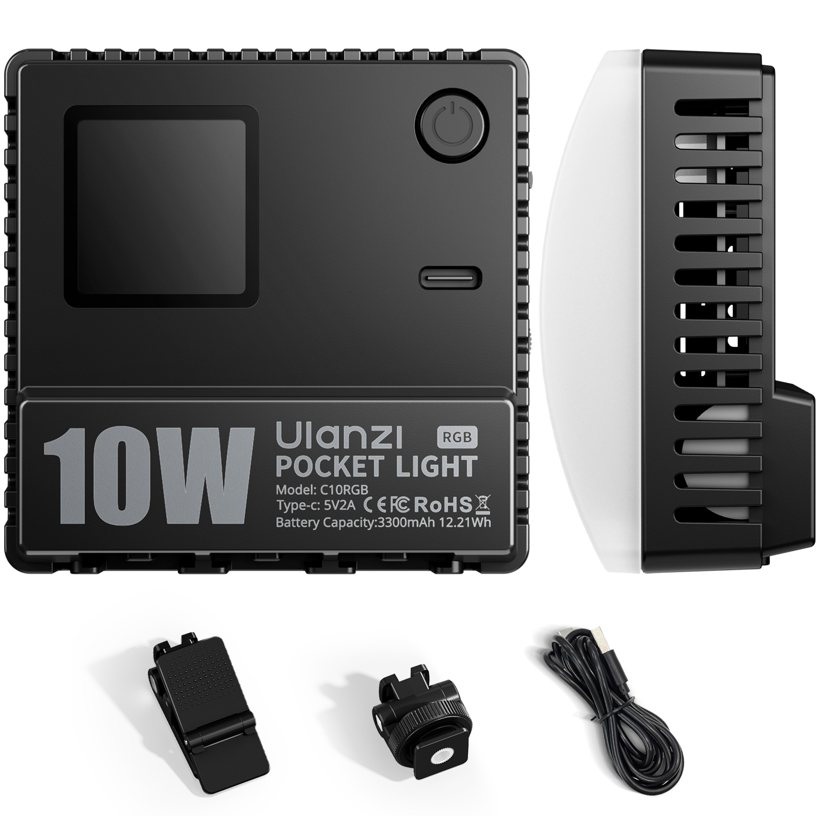 Lampa LED Ulanzi C10RGB 10W – Profesjonalne oświetlenie do zdjęć i wideo
