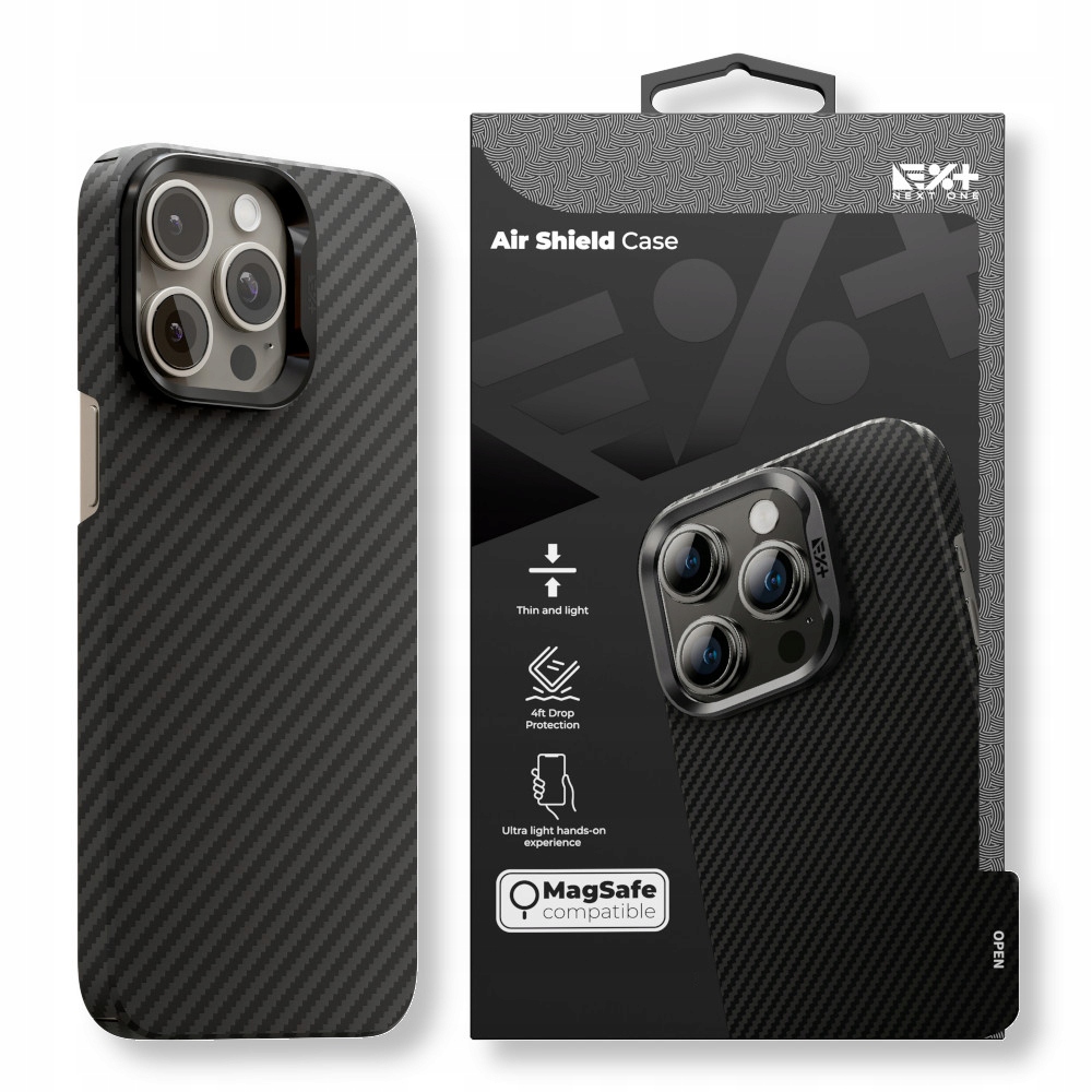 NEXT ONE Etui AirShield MagSafe dla iPhone 16 Pro Max – Pełna ochrona i styl