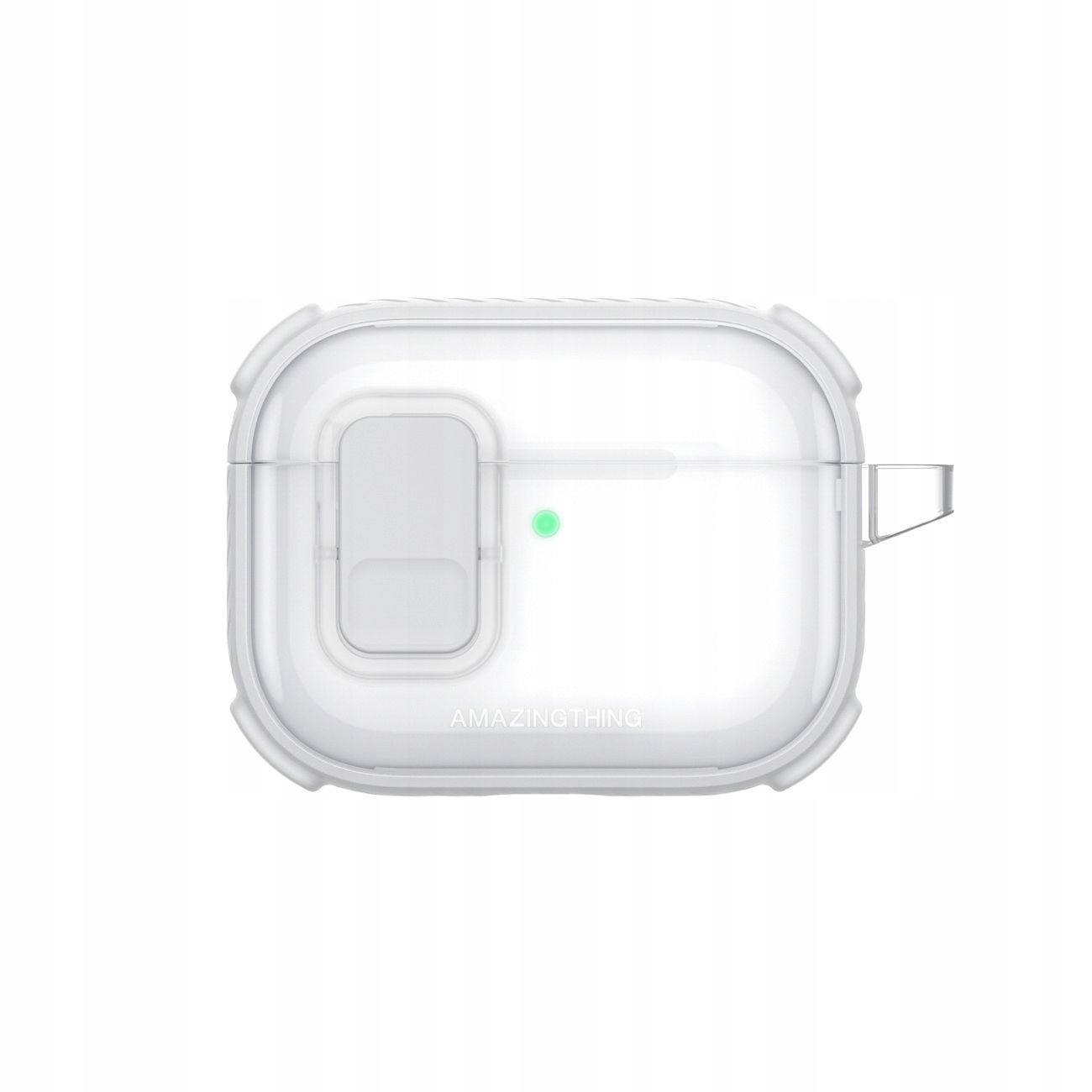 Etui do słuchawek AirPods Pro 3 Titan Pro Mag Case Clear - białe – Ochrona i styl w jednym